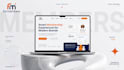 design modern animated landing page ui ux in fimga