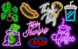make custom neon sign designs with acrylic