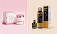 do brand product packaging box design, amazon package, label, pouch