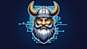 create outstanding viking logo with express delivery