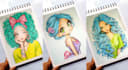 make coloring page video for youtube and tiktok