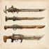 design  3d weapon illustration