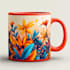 do typography custom coffee mug design