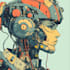 draw a mecha and robot art