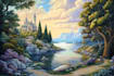 make a breathtaking environmental concept art