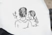 create minimal line art tattoo