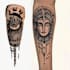 create a profesional tribal tattoo design