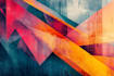 create abstract geometric digital art