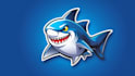 do creative shark mascot logo in 24 hours
