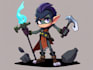 design stylized character concept art and illustration