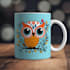 do creative eye catching typography mug design