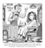 draw a clever and funny cartoon