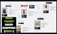 create high ticket dropshipping shopify store website find dropshipping niches