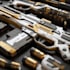 create 3d weapon illustration
