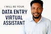 be your reliable data entry and virtual assistant