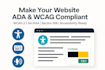 do ada compliance wcag accessibility compliant shopify ada website accessibility