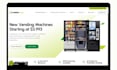 design vending machine website vending atm website vending machine website
