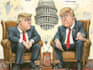 political cartoon and comic strip
