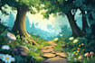 do  breathtaking environmental concept art