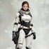 create illustration, fantasy sci fi character design