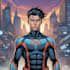 do a superhero character design
