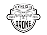do professional modern drone logo