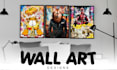 design and delivering custom wall art designs