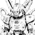 draw mecha robot character sheet design