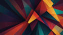create abstract geometric digital art