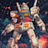 draw mecha robot character sheet design