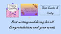 design elegant custom quotes for any occasion