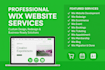 design wix, redesign wix website and do wix web development