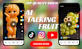 create viral ai talking fruits ai dancing fruits ai  videos ai funny object