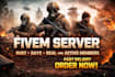 do fivem server promotion, fivem game server ads, rust server promotion, mass dm
