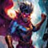 draw and colour your line art, comic books,  illustrations