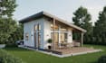 design a realistic 3d tiny house, container home, or cabin