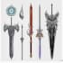 draw any concept, item, fantasy, armor, mecha weapon
