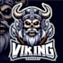 design mascot skull viking head logo