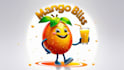 do mango drink lemonade juice mascot logo