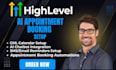 setup gohighlevel calendar ghl chatbot ai appointment booking ghl ai business