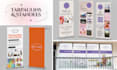design a flyer, brochure, business card, marketing materials