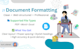 provide typing, formatting, and ms office support services
