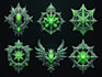 hand paint fantasy logo