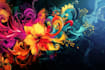 design graffiti art name with character