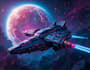 draw custom spaceship sci fi steampunk nft