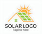 do eco energy, electrical , power and solar panel logo