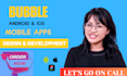 build no code app bubble app io figma design app development api integration