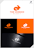 do modern rabbit media and project management logo design