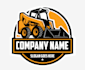 design creative excavation logo