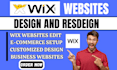 create wix velo restaurant wix studio online store landing page website design